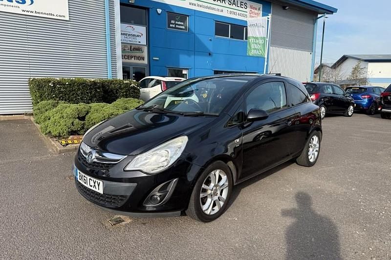 Used Vauxhall Corsa 2011 Black Hatchback