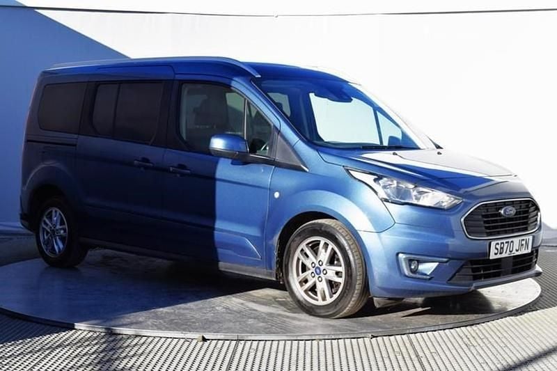 Used Ford Grand Tourneo Connect Titanium 120 HP (88 kW) 2020 Blue MPV