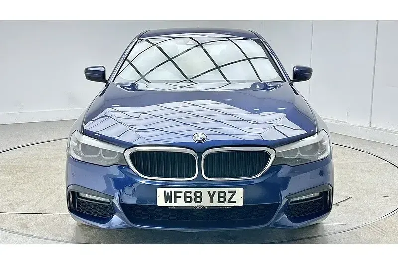 Used BMW 520 M Sport 181 HP (133 kW) 2018 Blue Sedan