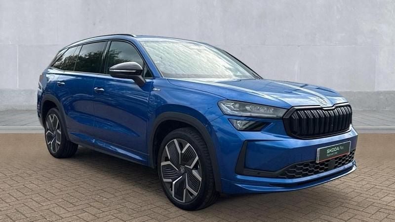 Used Skoda Kodiaq SportLine 193 HP (141 kW) 2025 Race blue SUV