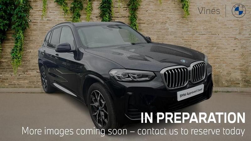Used BMW X3 M Sport 181 HP (133 kW) 2022 Black SUV