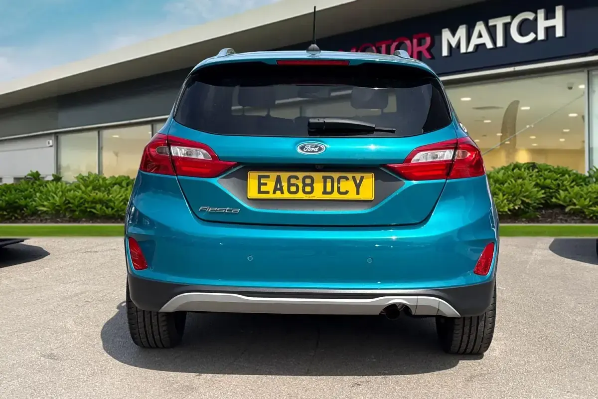 Used Ford Fiesta Active X 2018 Blue Hatchback