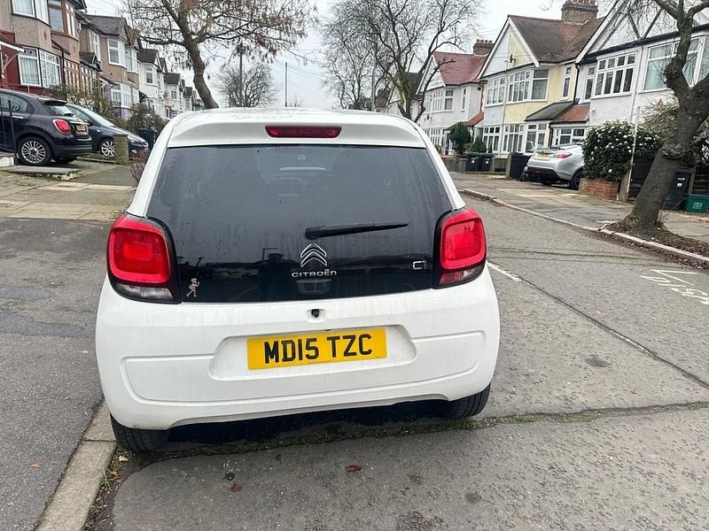 Used Citroën C1 Flair 82 HP (60 kW) 2015 White Hatchback