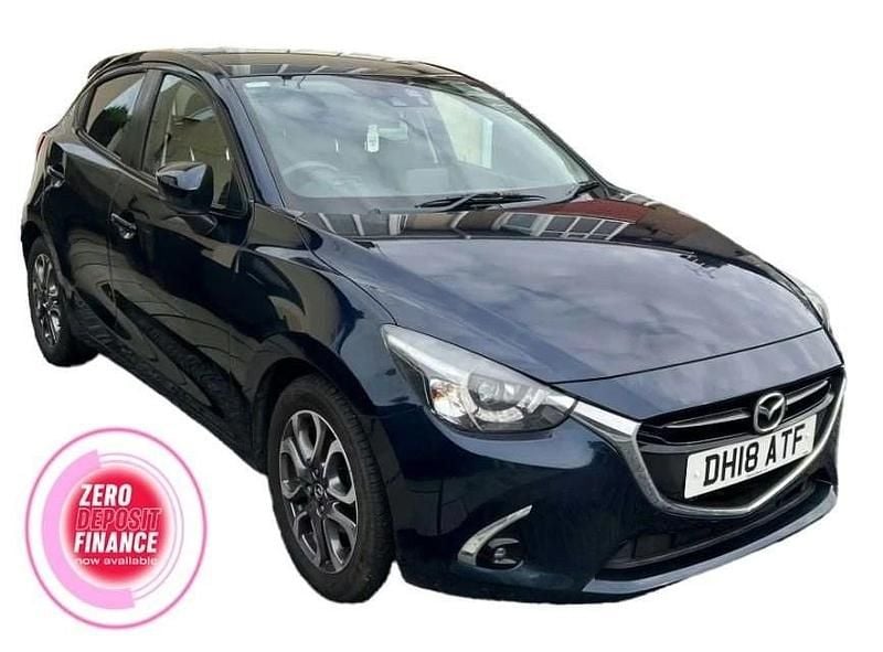 Used Mazda 2 Inclusive 115 HP (84 kW) 2018 Blue Hatchback