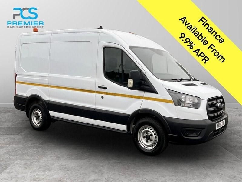 White Used 2021 Ford Transit Van | £9,700 (Good price) - Image 1/3