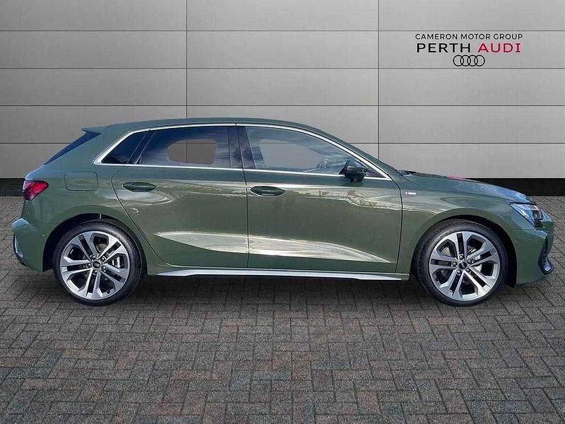 New Audi A3 S-Line 148 HP (108 kW) 2025 Green Hatchback