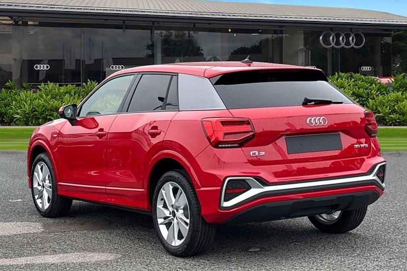 New Audi Q2 S-Line 2026 Red SUV