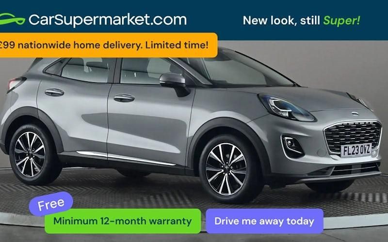 Used Ford Puma Titanium 125 HP (91 kW) 2023 Silver SUV