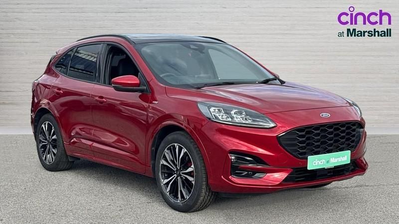Red Used 2021 Ford Kuga ST-Line X SUV | £17,632 (A bit pricey) - Image 1/4
