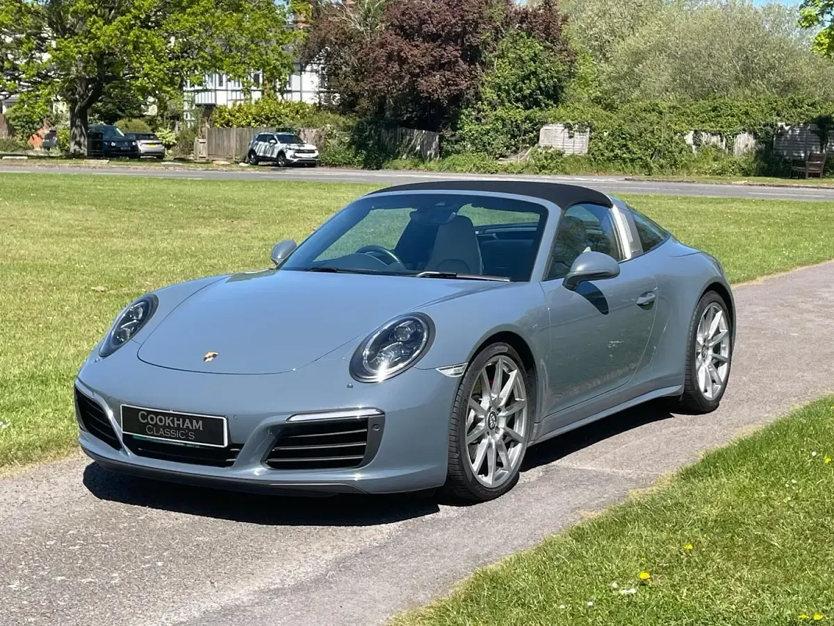 Used Porsche 911S 2016 Blue Cabriolet