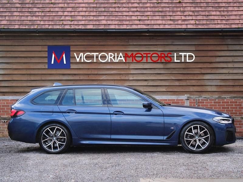 Used BMW 520 M Sport 2020 Blue Estate