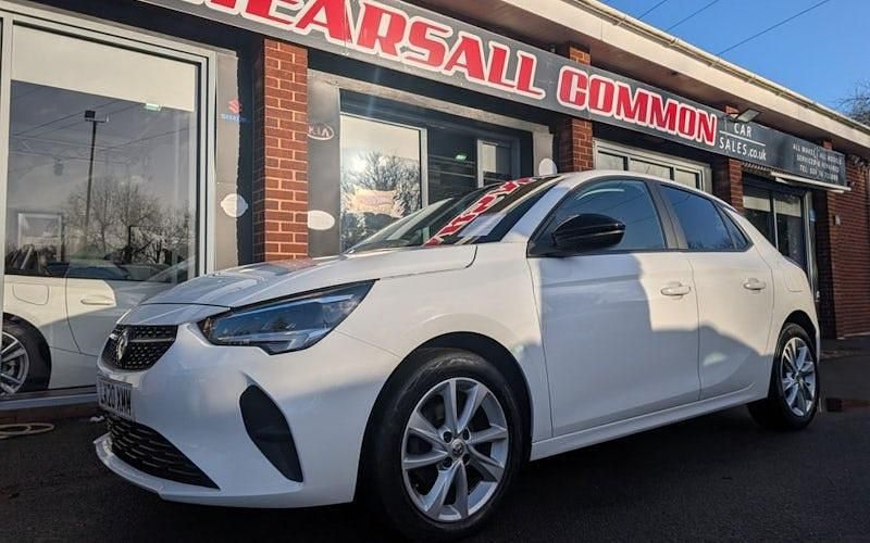 Used Vauxhall Corsa 75 HP (55 kW) 2020 White Hatchback