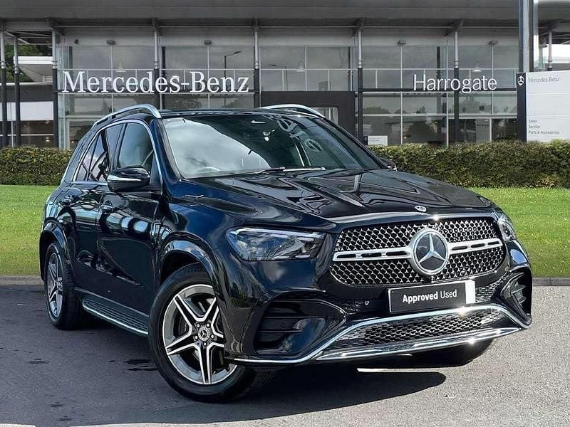 Black Used 2024 Mercedes GLE300 AMG line SUV | £53,700 - Image 1/4