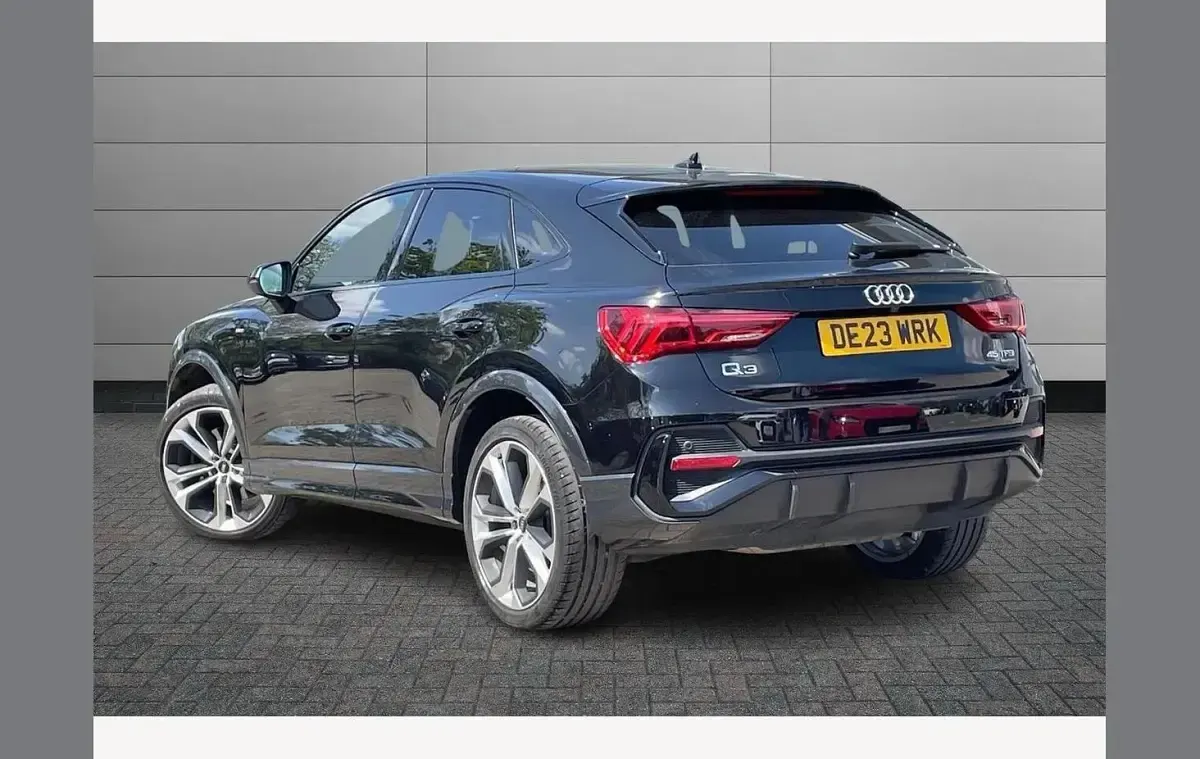 Used Audi Q3 Black Edition 245 HP (180 kW) 2023 Black SUV