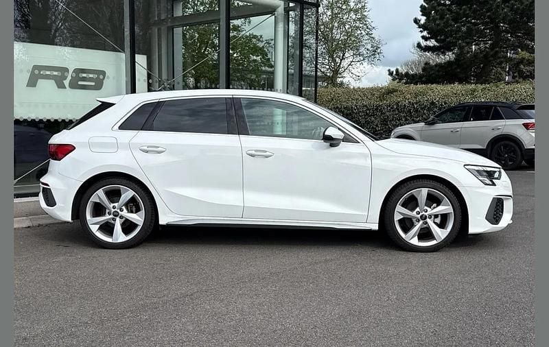 Used Audi A3 S-Line 150 HP (110 kW) 2023 White Sedan