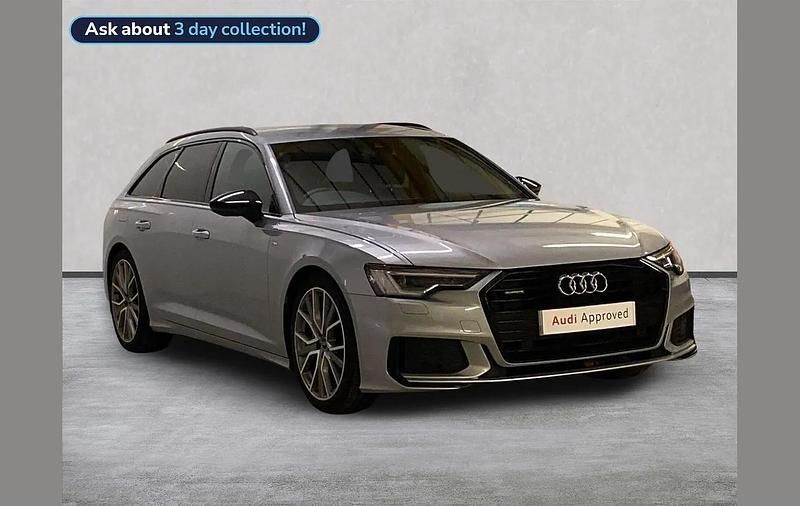 Silver Used 2021 Audi A6 Black Edition Estate | £30,955 (A bit pricey) - Image 1/4