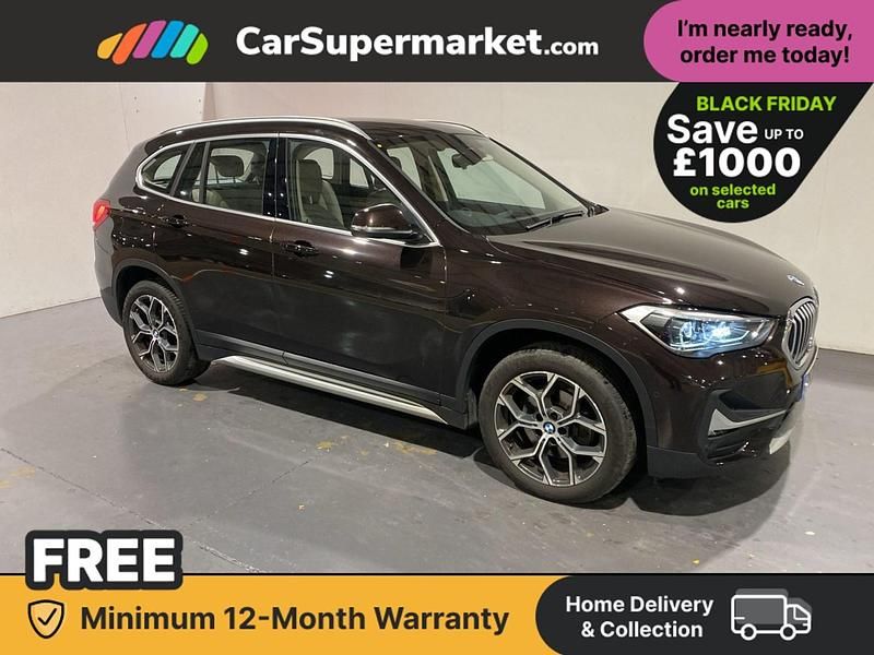 Brown Used 2020 BMW X1 xLine SUV | £18,697 (Fair price) - Image 1/3