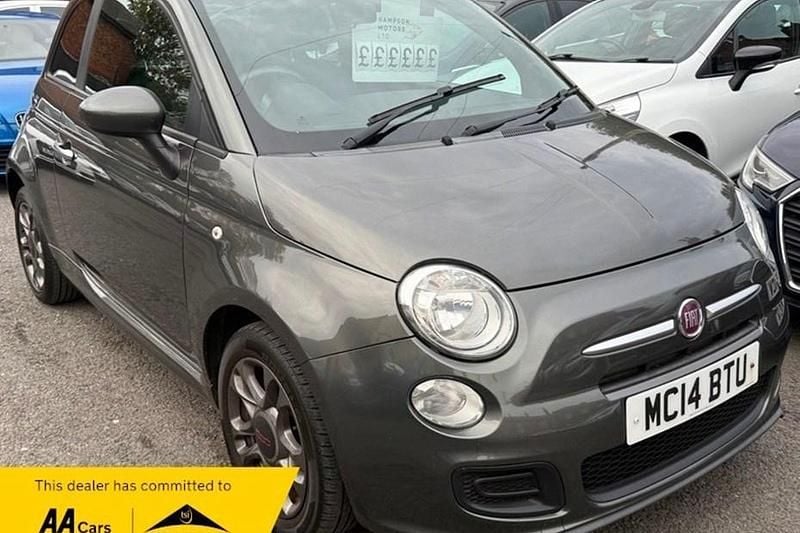 Grey Used 2014 Fiat 500 S Hatchback | £3,599 (Fair price) - Image 1/1