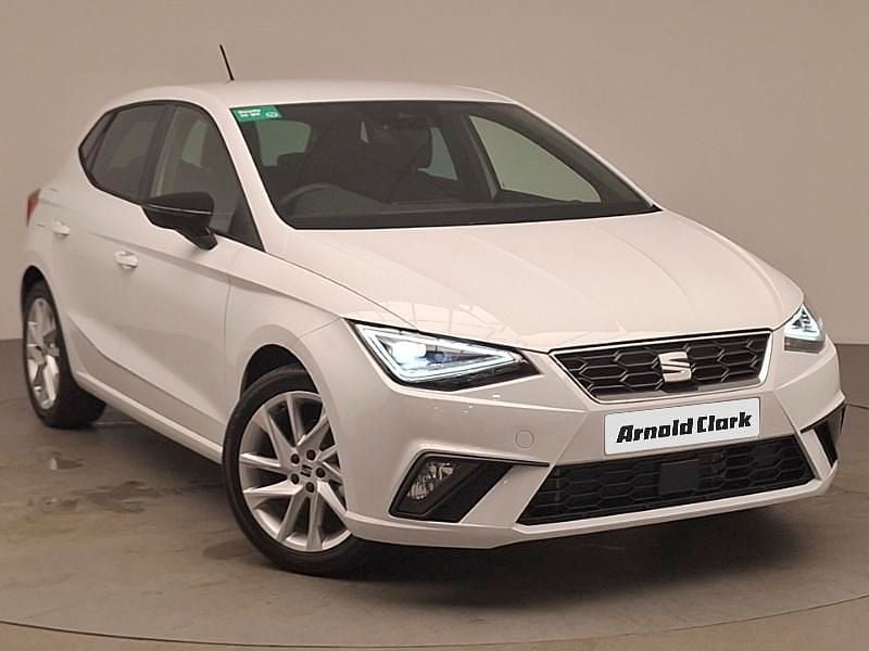 New Seat Ibiza FR 95 HP (69 kW) 2025 Metallic  glacial white Hatchback