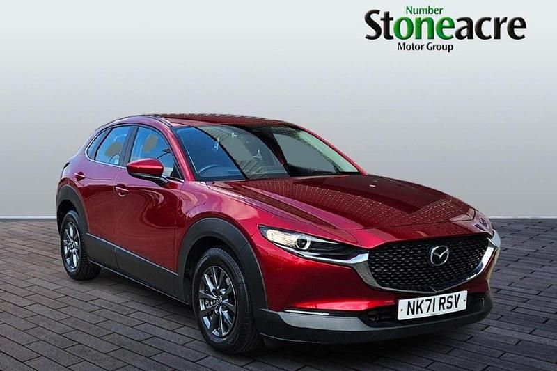 Red Used 2021 Mazda CX-30 SUV | £15,000 (Good price) - Image 1/1