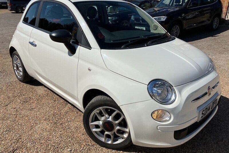 White Used 2014 Fiat 500 Pop Hatchback | £3,695 (Fair price) - Image 1/1