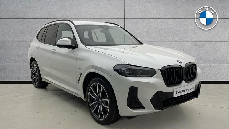 White Used 2024 BMW X3 M Sport SUV | £42,990 (Fair price) - Image 1/4
