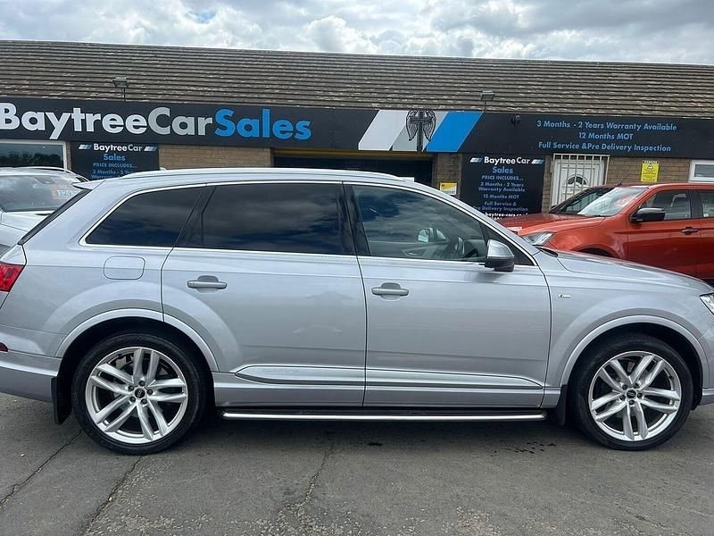 Begagnad Audi Q7 S-Line 2016 Silver SUV