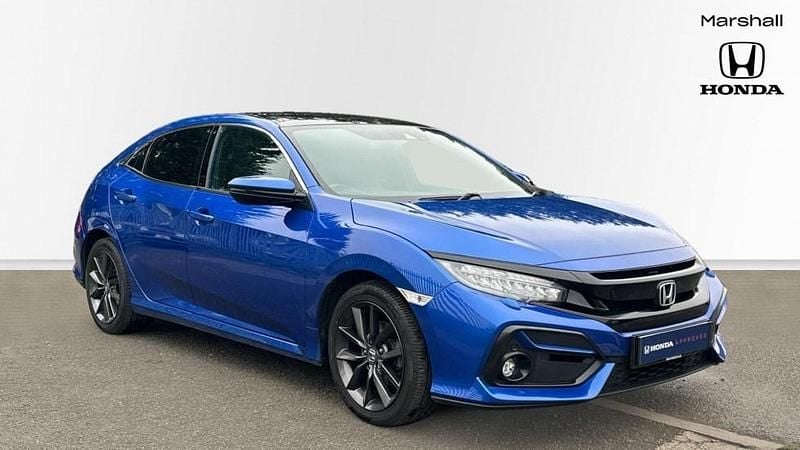Blue Used 2021 Honda Civic EX Hatchback | £16,212 (Fair price) - Image 1/4