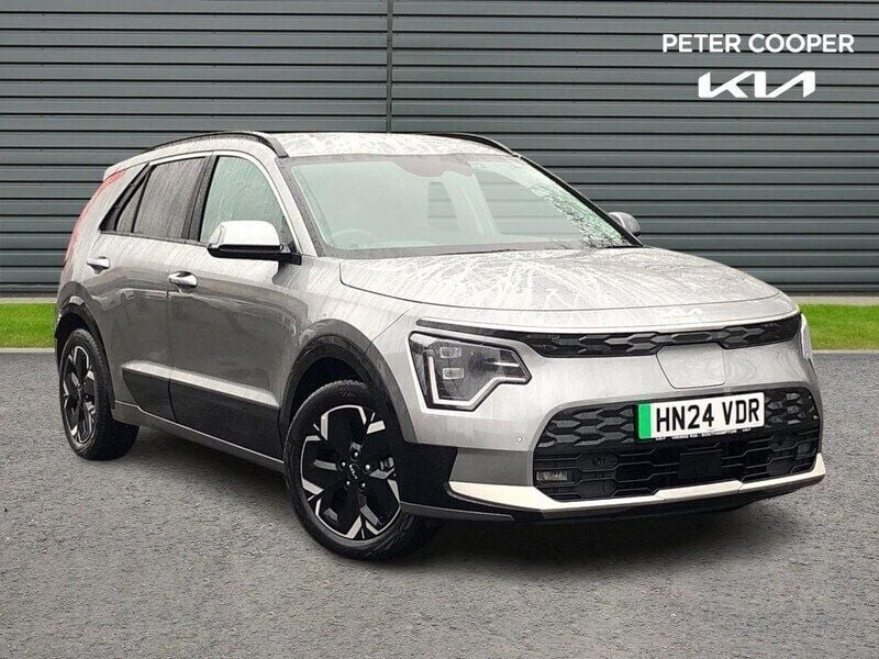 Grey Used 2024 Kia e-Niro 3 SUV | £25,490 (Expensive) - Image 1/4