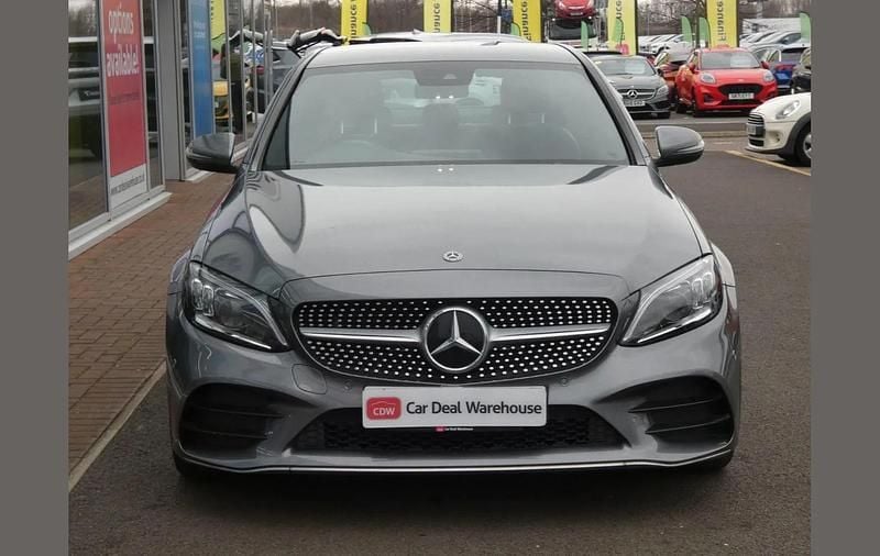 Used Mercedes C200 AMG Line Premium 180 HP (132 kW) 2019 Grey Sedan