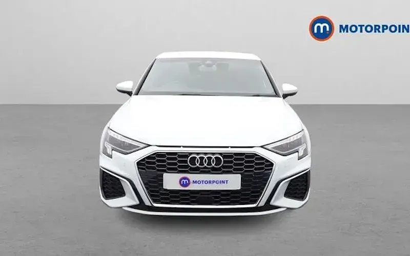 Used Audi A3 Sportback S-Line 110 HP (80 kW) 2023 White Hatchback