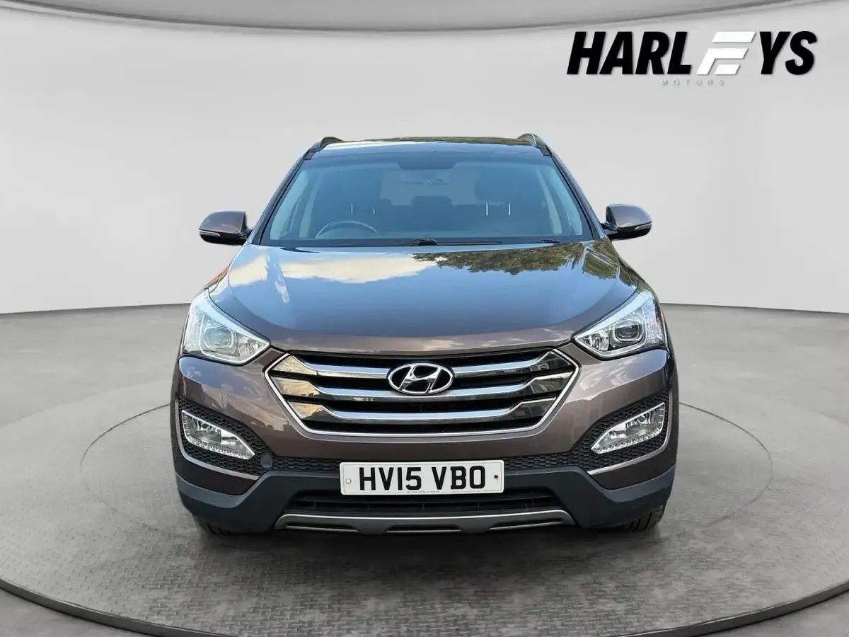 Used Hyundai Santa Fe Premium 2015 Brown SUV