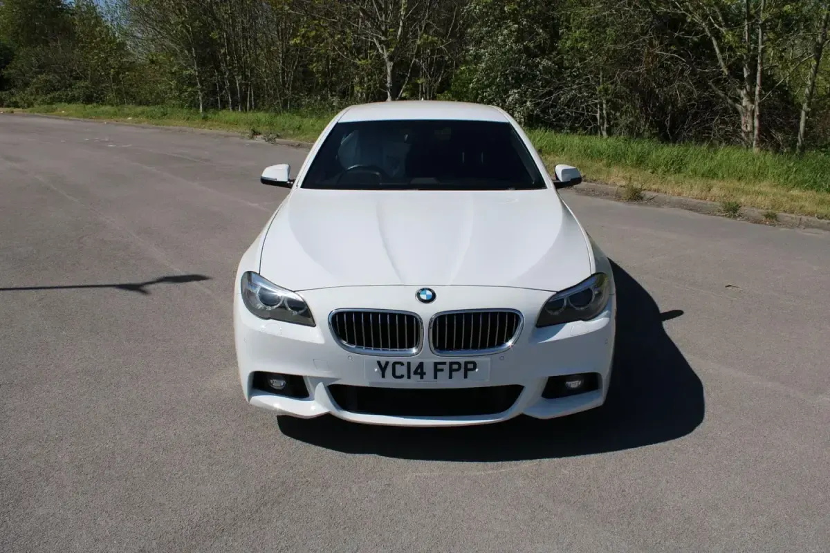 Begagnad BMW 520 M Sport 2014 Vit Sedan