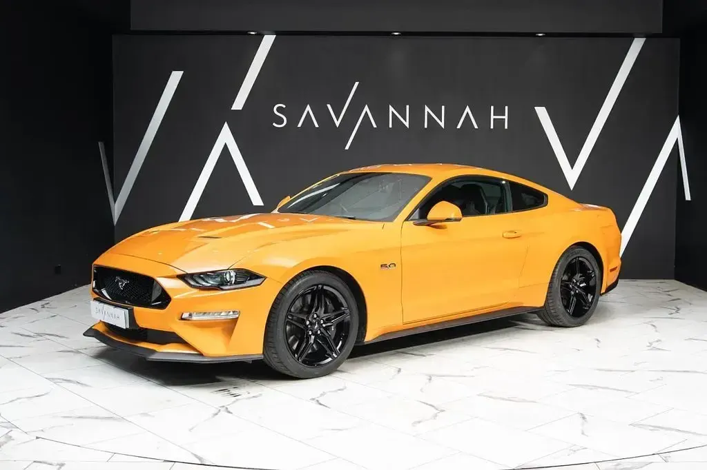 Used Ford Mustang GT Fastback 450 HP (330 kW) 2018 Orange Coupe