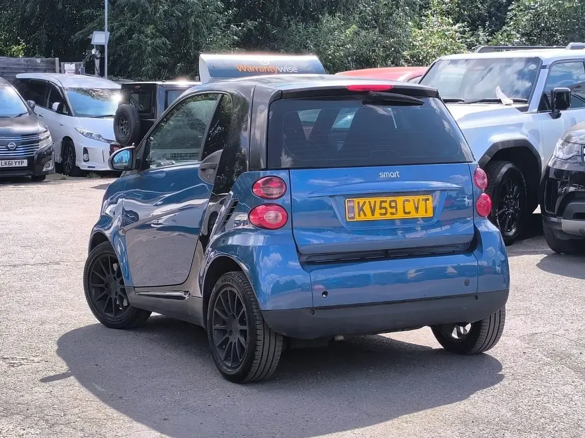 Used Smart ForTwo Coupé Passion 84 HP (61 kW) 2009 Blue Coupe