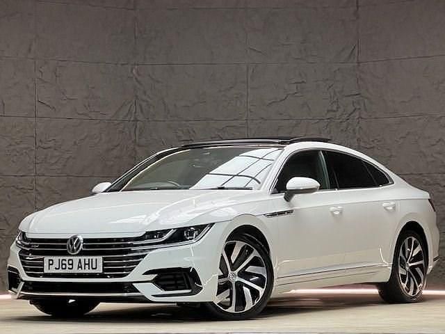 White Used 2019 VW Arteon R-line Hatchback | £17,495 (Fair price) - Image 1/4