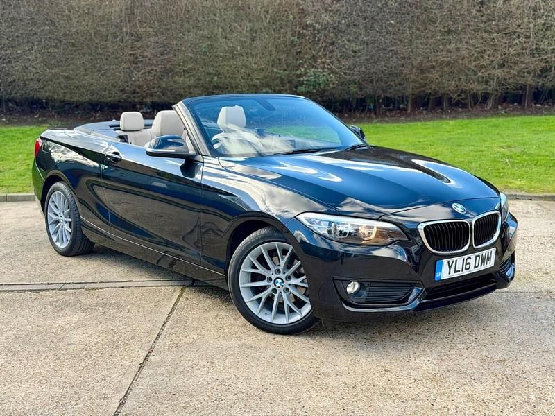 Used BMW 218 Basis 2016 Black Cabriolet