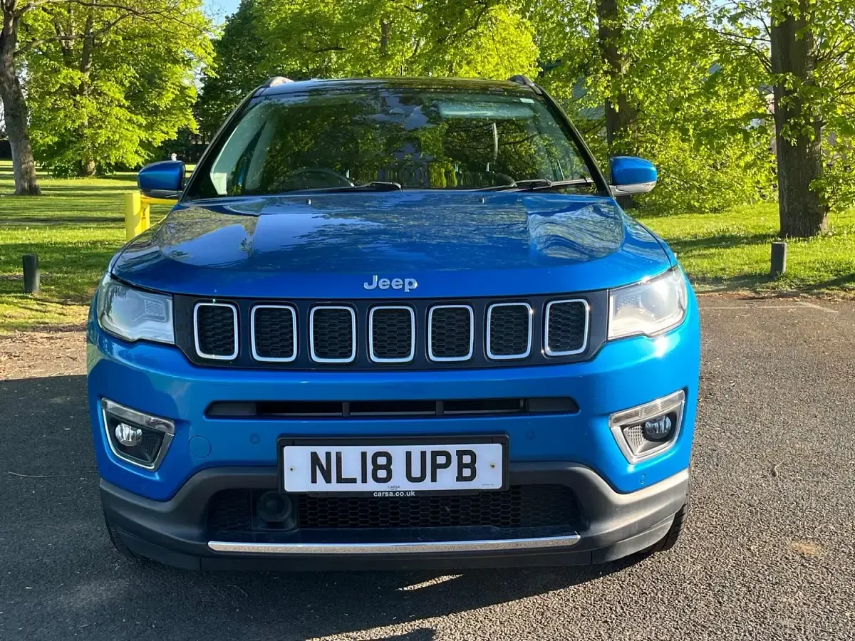 Used Jeep Compass Limited 170 HP (125 kW) 2018 Blue/black SUV