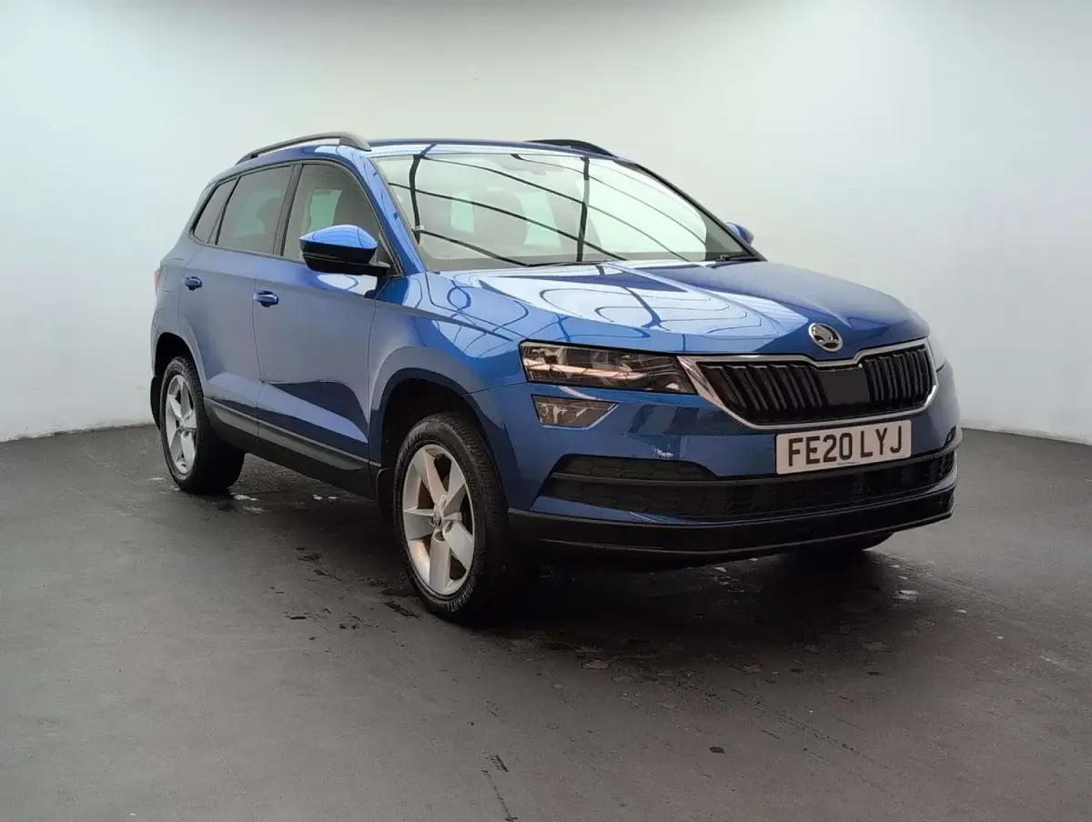 Used Skoda Karoq SE 150 HP (110 kW) 2020 Blue SUV