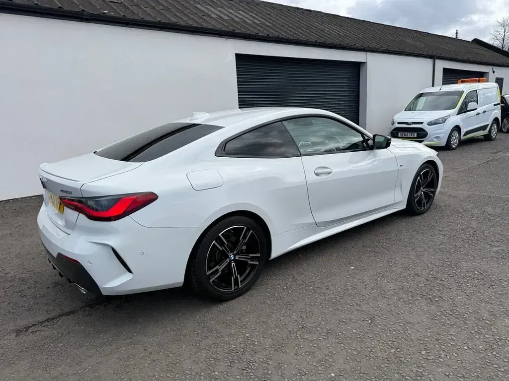 Used BMW 420 M Sport 184 HP (135 kW) 2022 White Coupe