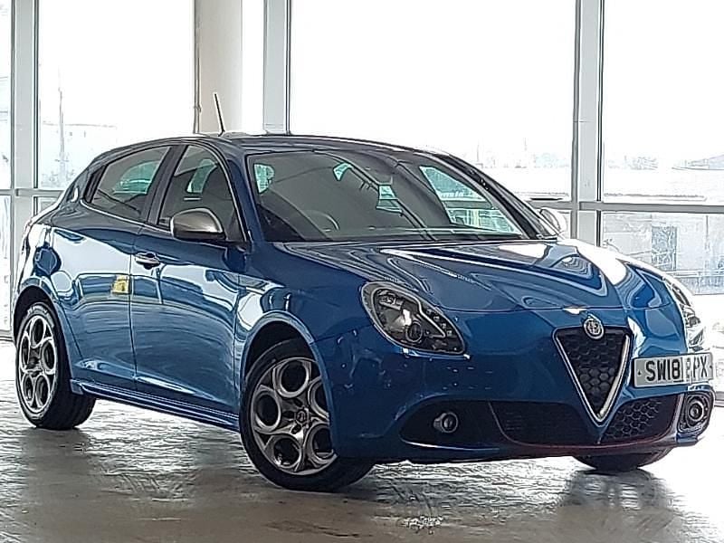 Blue Used 2018 Alfa Romeo Giulietta Hatchback | £7,998 (Fair price) - Image 1/4