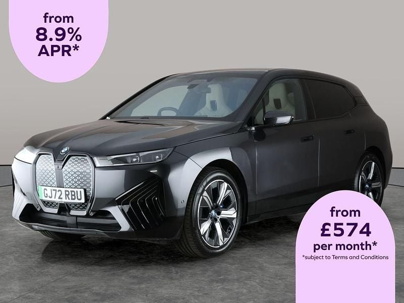 Grey Used 2022 BMW iX M Sport SUV | £37,203 (Fair price) - Image 1/2