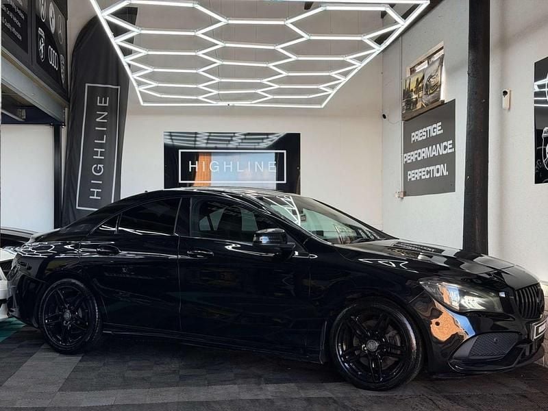 Used Mercedes CLA220 AMG line 2016 Black Sedan