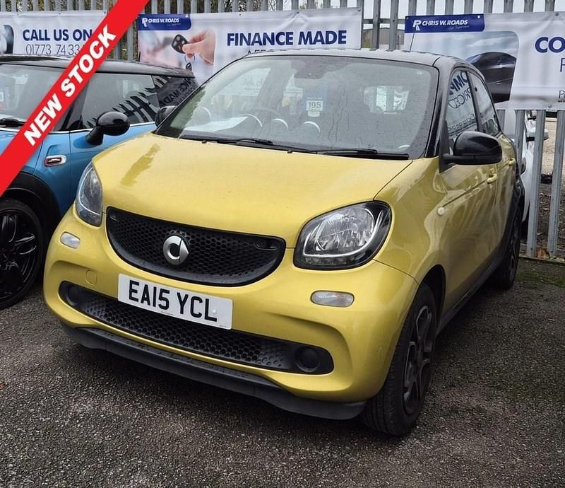 Yellow Used 2015 Smart ForFour Premium Hatchback | £4,750 (Fair price) - Image 1/1