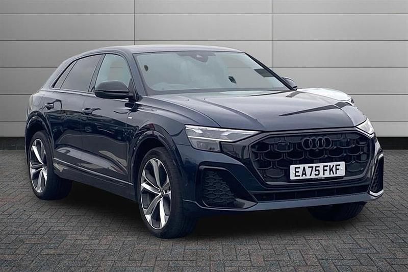 Used Audi Q8 Black Edition 286 HP (210 kW) 2025 Blue SUV