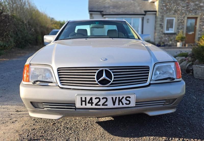 Used Mercedes SL500 1991 Silver