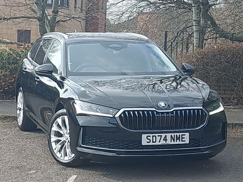 Black Used 2024 Skoda Superb SE L Estate | £28,998 (A bit pricey) - Image 1/4