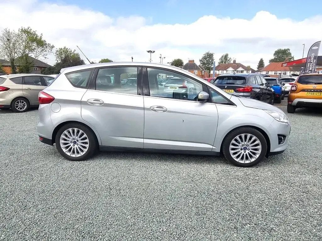 Second-hand Ford C-MAX Titanium 115 CP (84 kW) 2013 Argintiu Monovolum