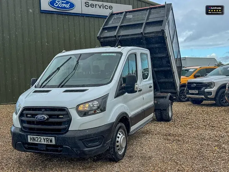 Usado Ford Transit Select 130 CV (95 kW) 2022 Blanco Descapotable