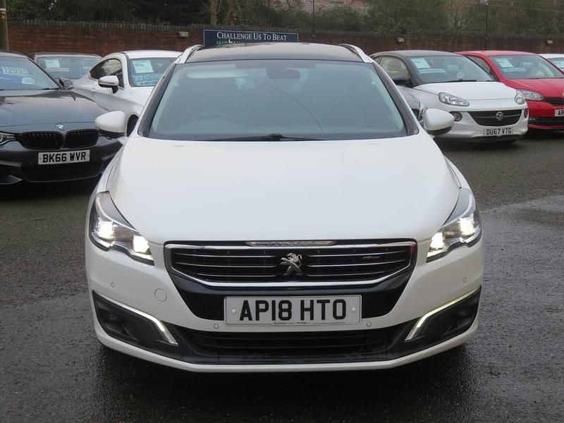 Used Peugeot 508 GT-line 2018 White Estate